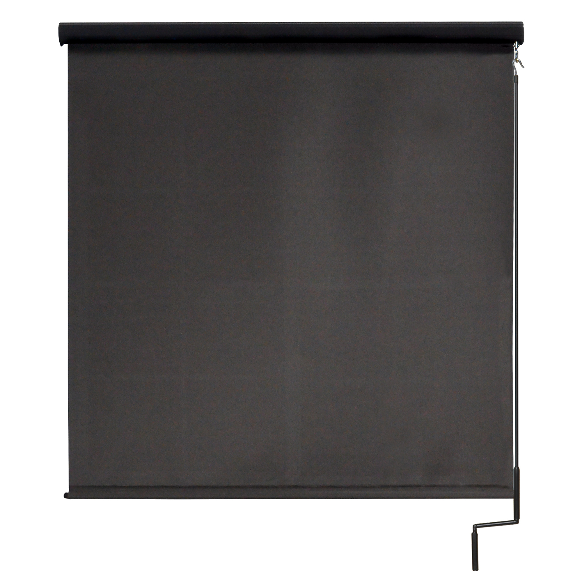 Shade Champ Outdoor Sun Shade With Valance - 84in. x 96in., Polyester, 92% UV Block, Oil-Rubbed Bronze, Model# 90NT78V